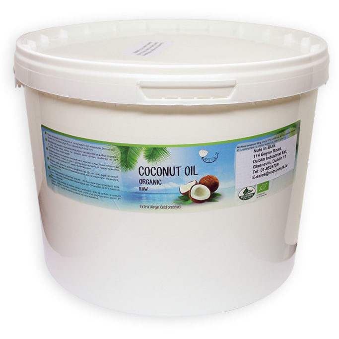 Buy organic coconut oil online wholesale supplier nuts in bulk uk