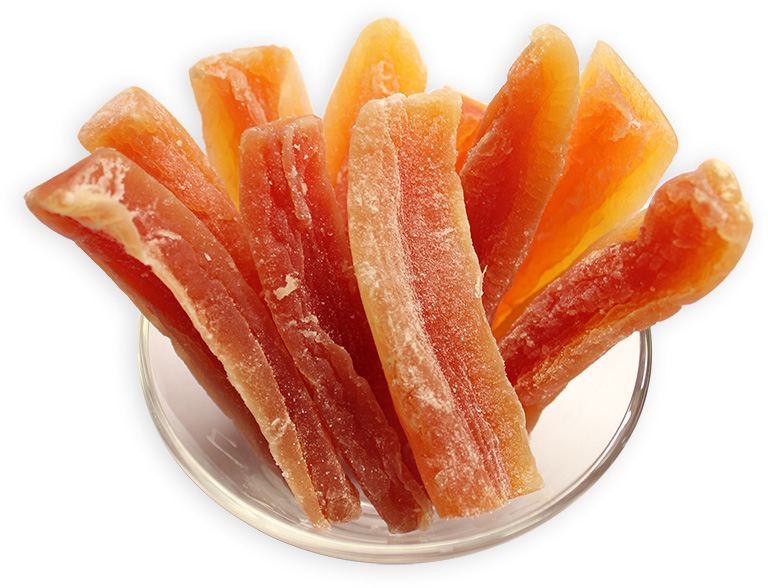 Buy Dried Papaya Strips Online at Low Prices Nuts in Bulk