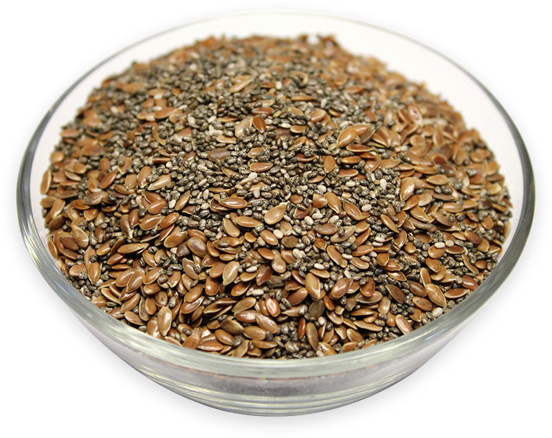 Buy Mixed Chia & Flaxseeds Brown Online Nuts in Bulk