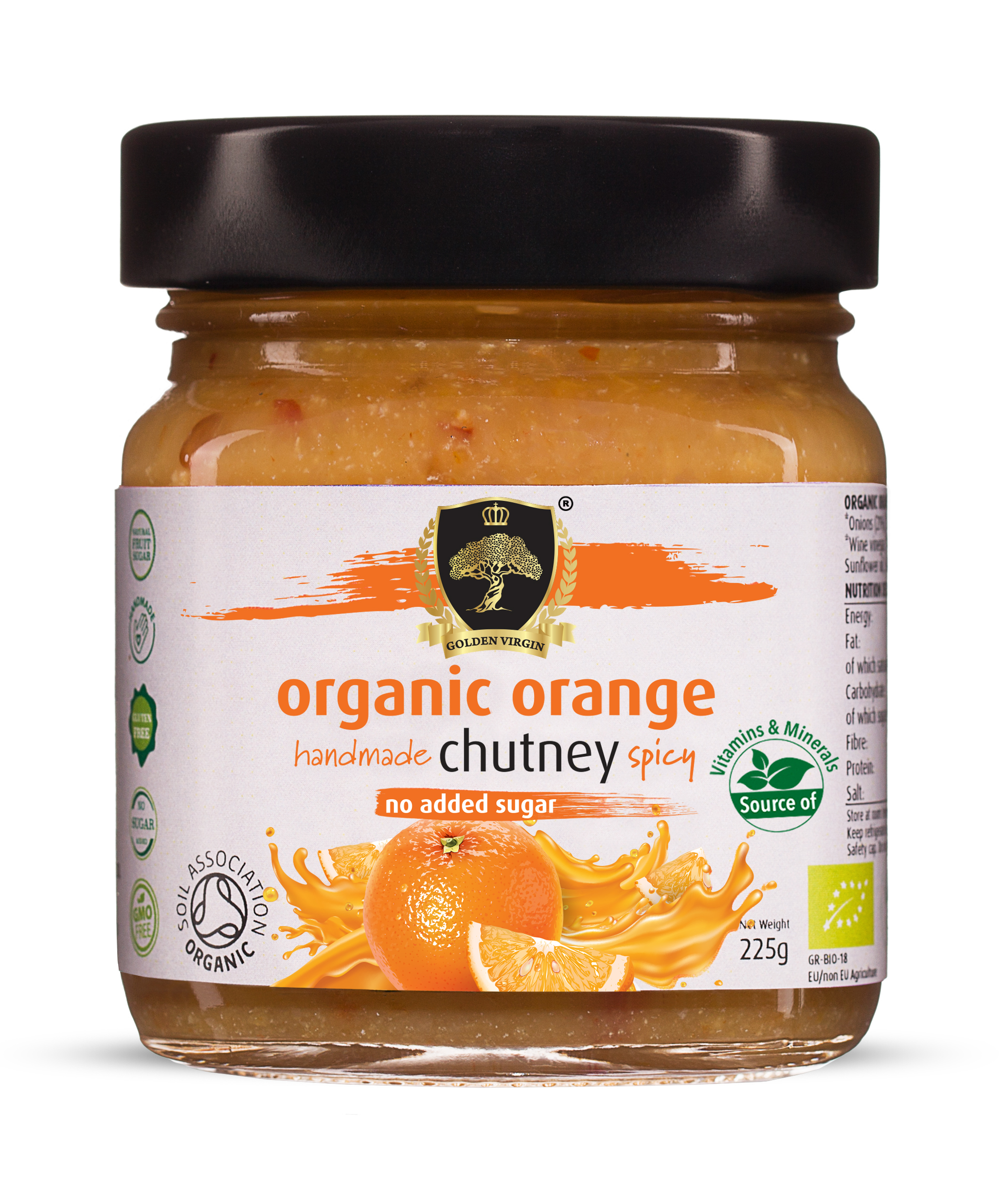 buy organic orange chutney in bulk