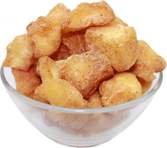 Buy dried cinnamon flavoured apple pieces (diced)