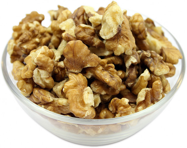 buy organic walnuts light broken in bulk